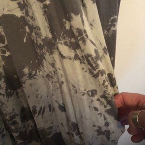 Paint splatter dress with pockets Made in Italy